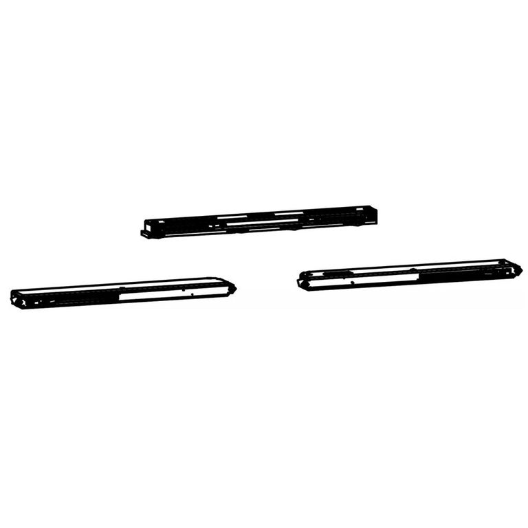 Rauch Orange Exterior and Centre Door Dampers For Sliding Wardrobe - Set of 3