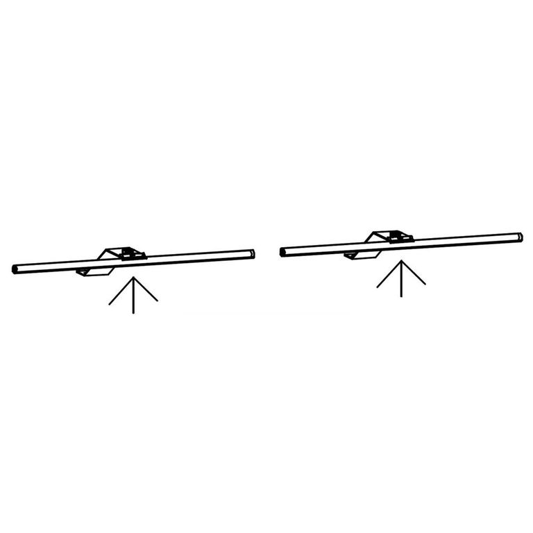 Orange LED Interior Lighting - Aluminium Linea Stix