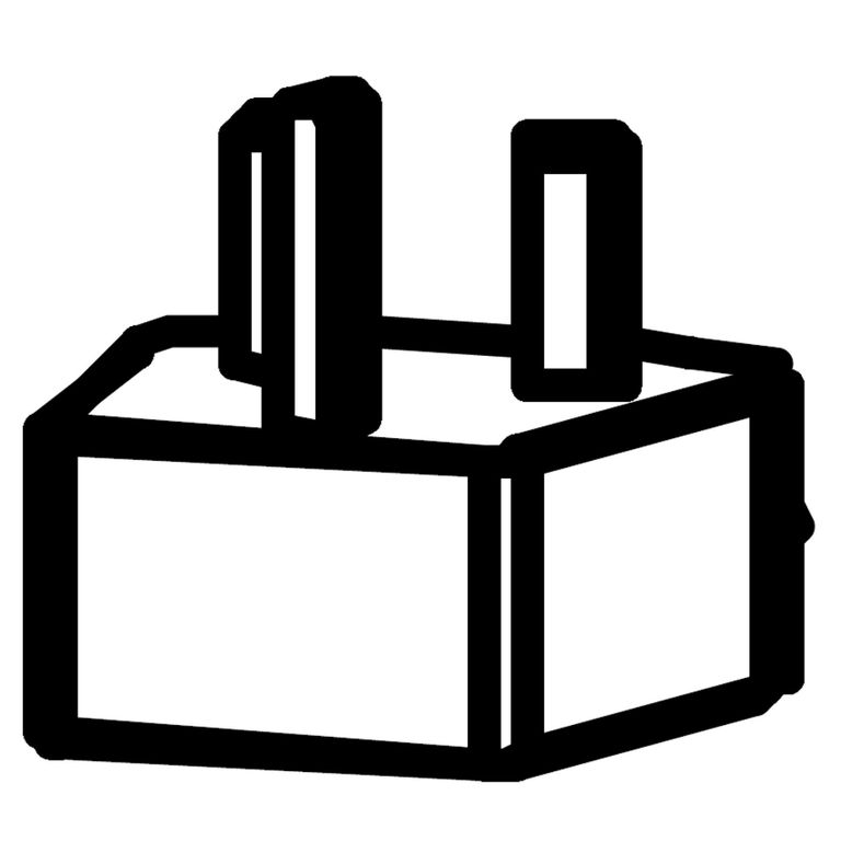 Orange UK Plug - 3 Pin Socket