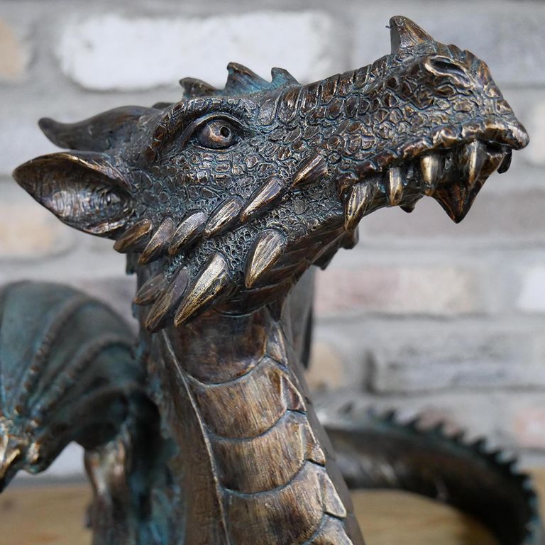 Resin Dragon Statue