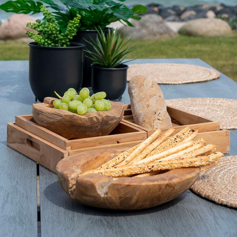 Rio Small Bowl - Teak Wood