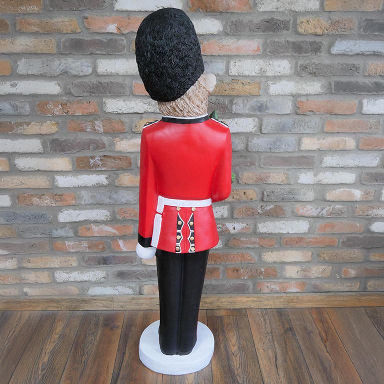 Royal Guard Bear Statue - Resin