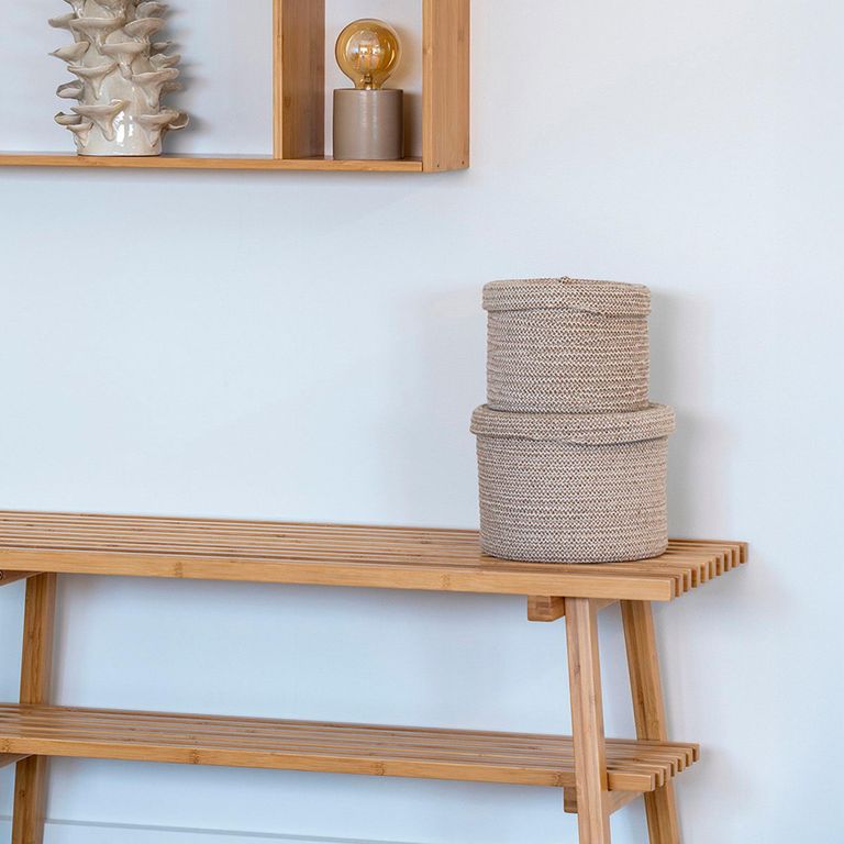 Sebal Basket - Set of 2 - Cotton - Beige