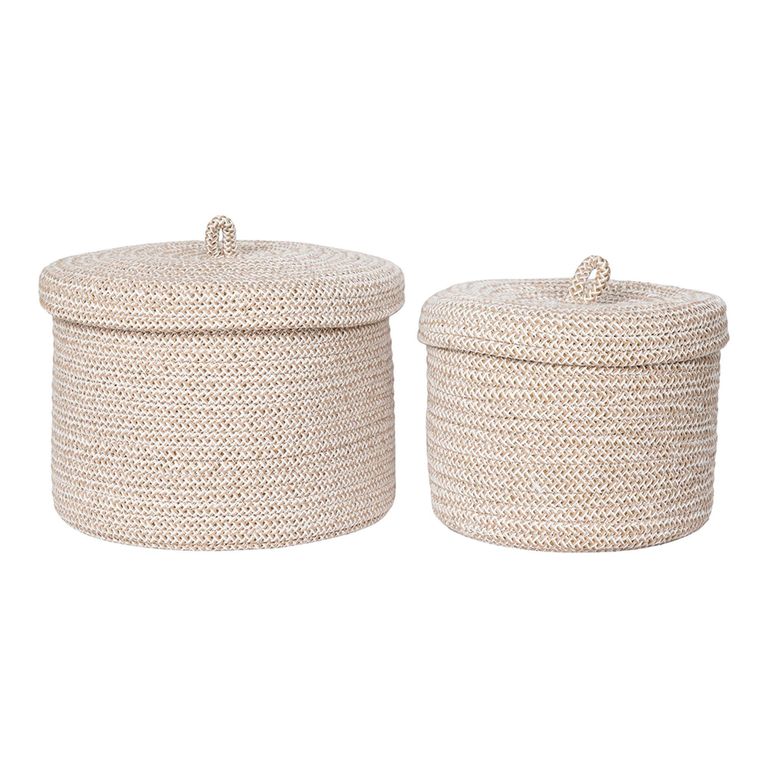 Sebal Basket - Set of 2 - Cotton - Beige