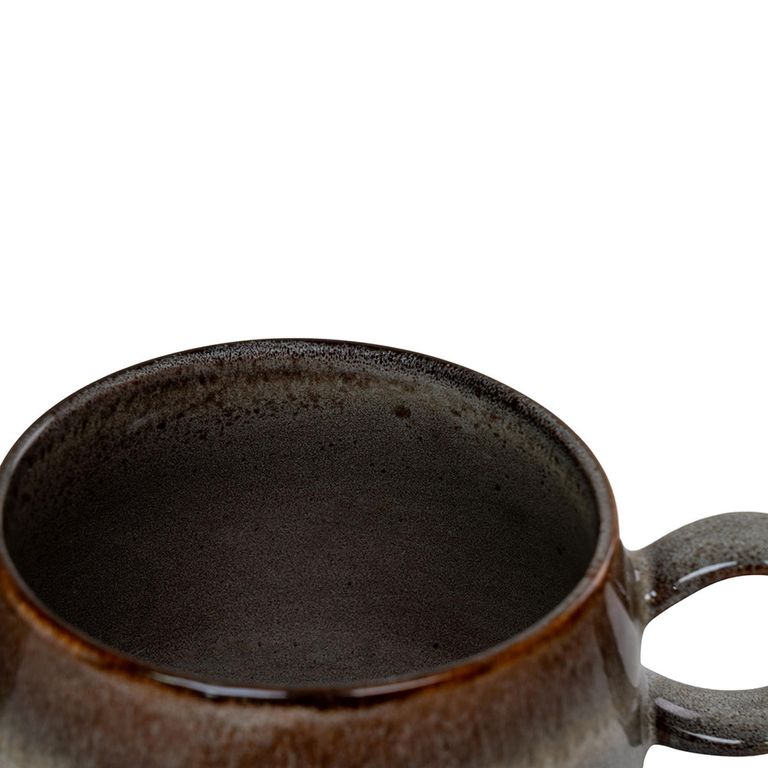 Selma Mug - Set of 4 - Ceramic - Grey