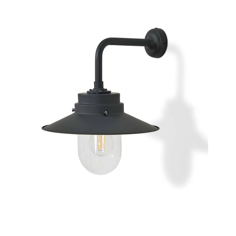 Semington Wall Light Carbon Steel