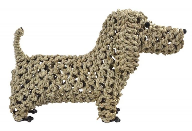 Standing Seagrass Dog