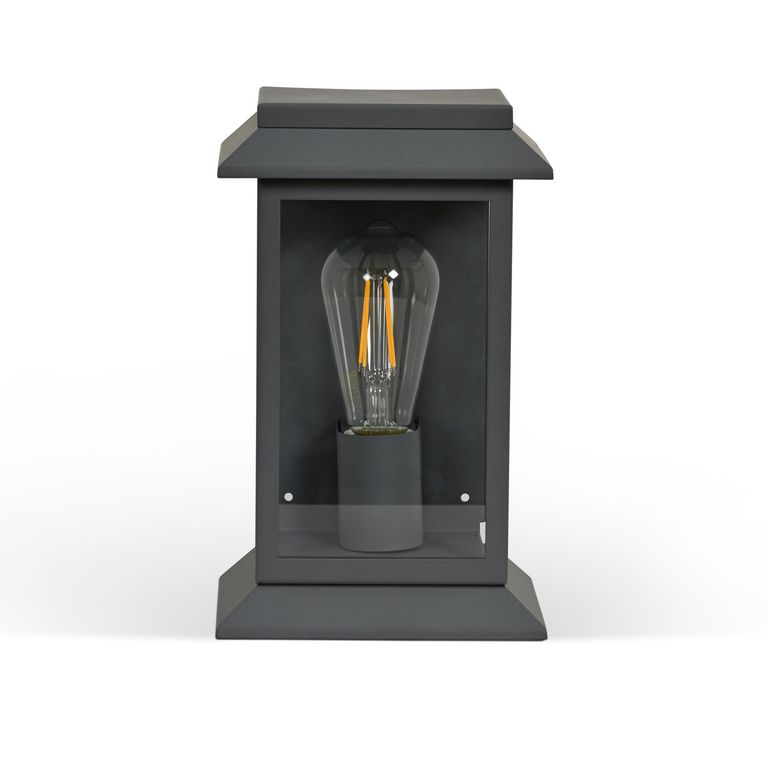 Stourton Wall Light Carbon Steel