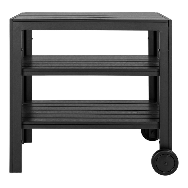 Taormina Tea Trolley - Black - Wood