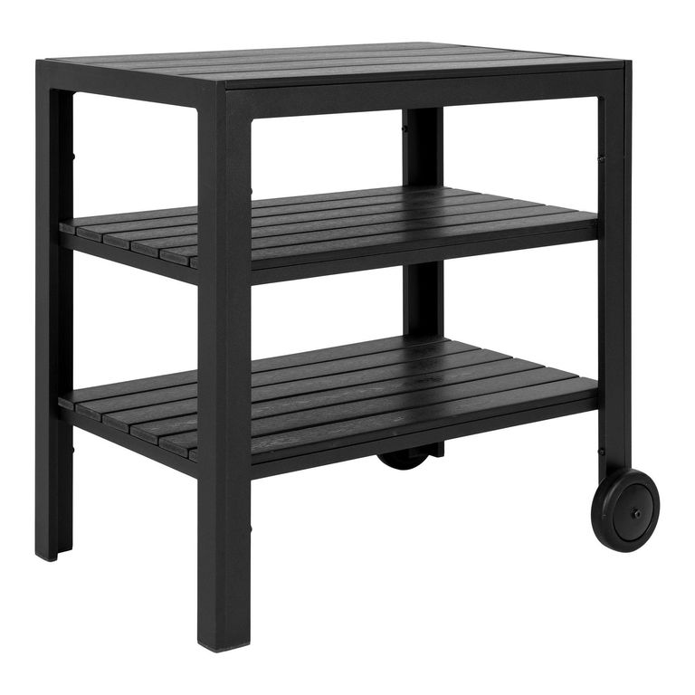 Taormina Tea Trolley - Black - Wood