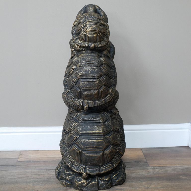 Tortoise Totem Statue - Resin