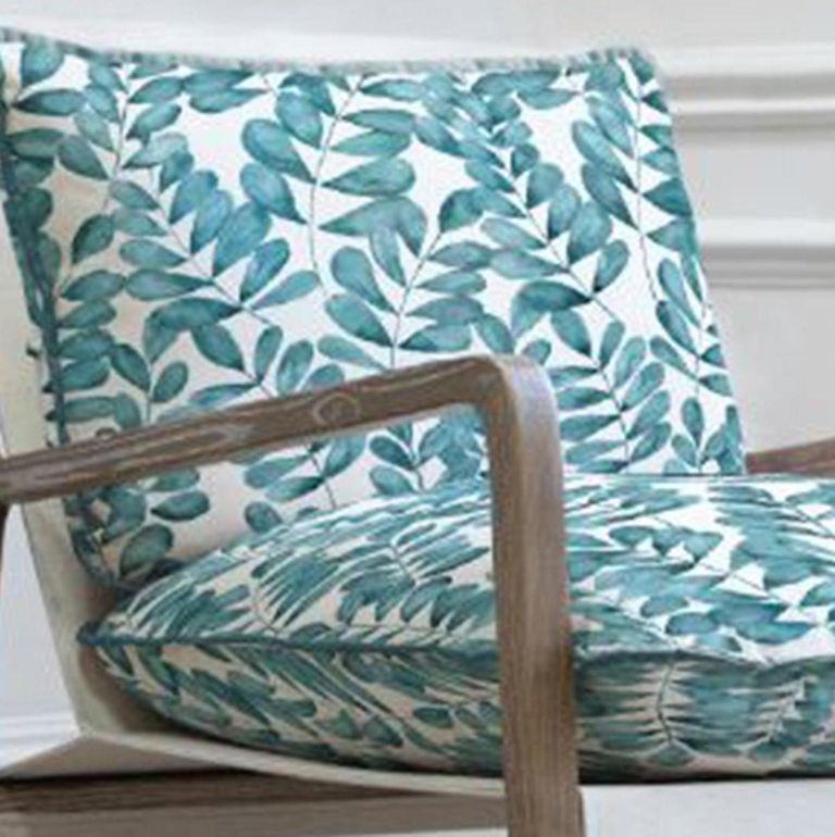 Rowan Elias Chair Cover - Aqua
