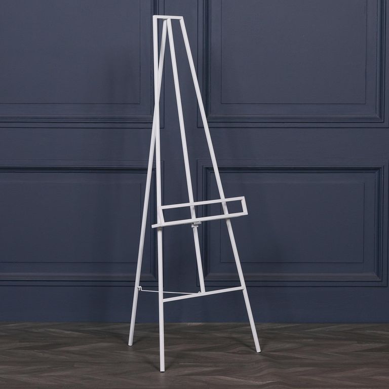 Metal Easel - White