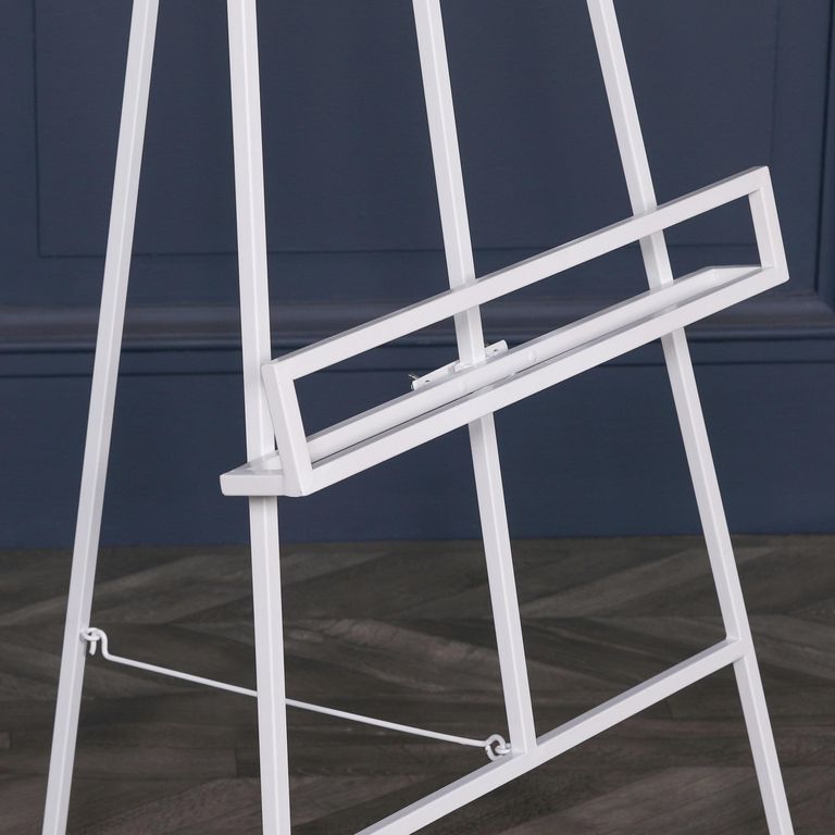 Metal Easel - White