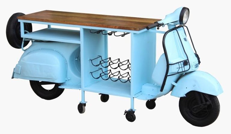 Wow Urban Blue Scooter Bar Stand