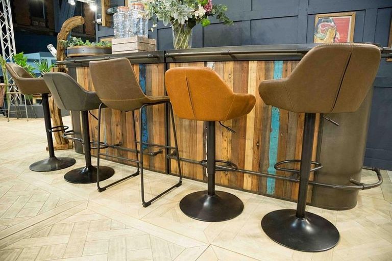 Boatwood Left Bar Counter