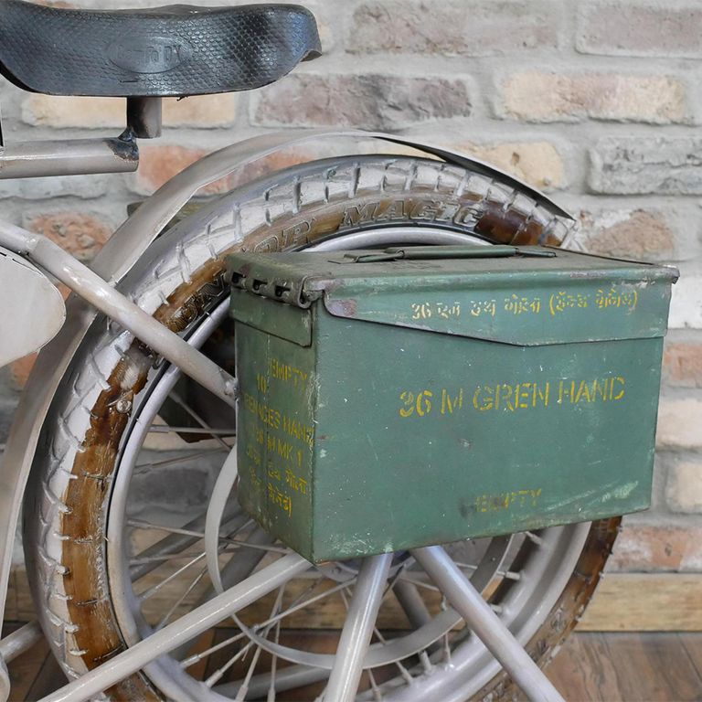 Bar Unit - Grey Metal - Motorcycle Style