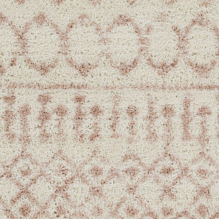 Aliyah Rug - Boho Shaggy - ALH2301 - Pink - Sizes Available