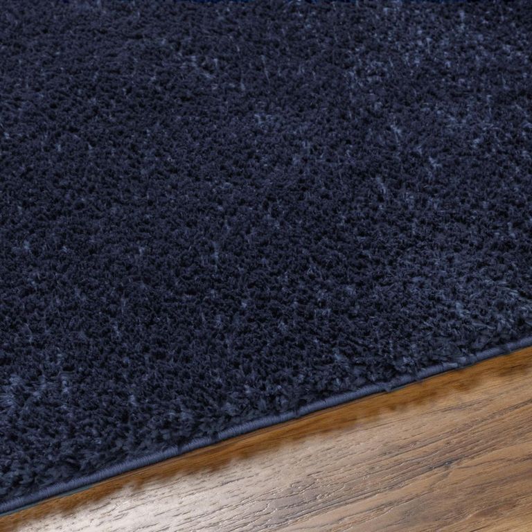 Cloudy Rug - High Pile Shaggy - CDG2326 - Blue - Sizes Available