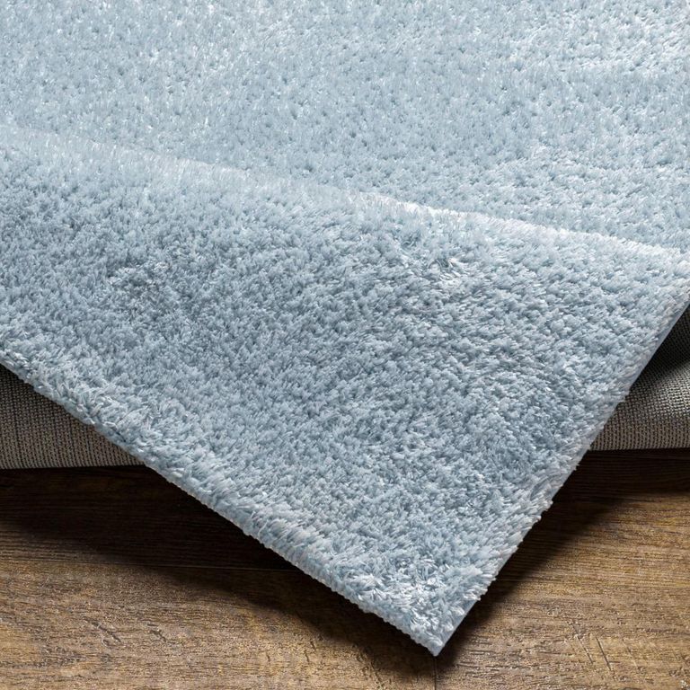 Cloudy Rug - High Pile Shaggy - CDG2305 - Blue - Sizes Available