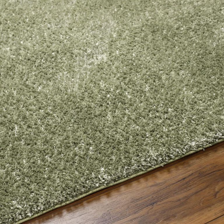 Cloudy Rug - High Pile Shaggy - Green - 140cm x 200cm
