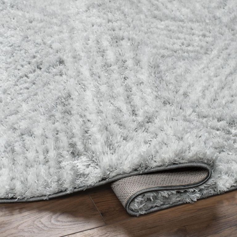 Cloudy Rug - High Pile Shaggy - CDG2320 - Grey - Sizes Available