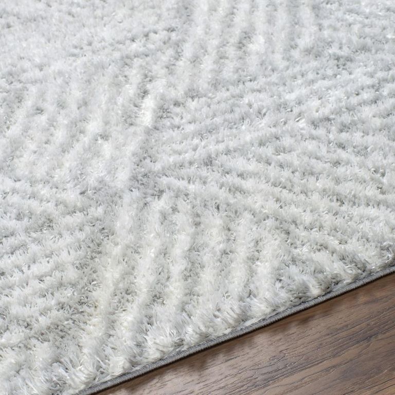 Cloudy Rug - High Pile Shaggy - CDG2320 - Grey - Sizes Available