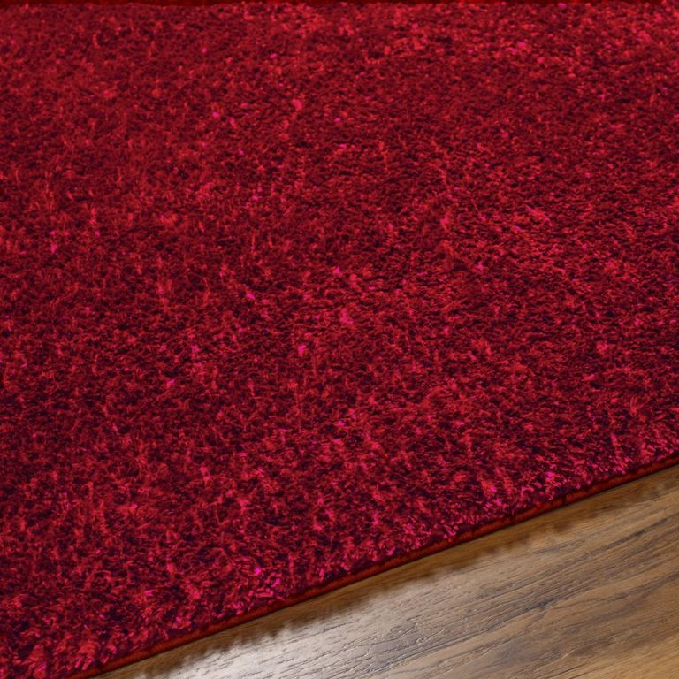 Cloudy Rug - High Pile Shaggy - Red - Sizes Available