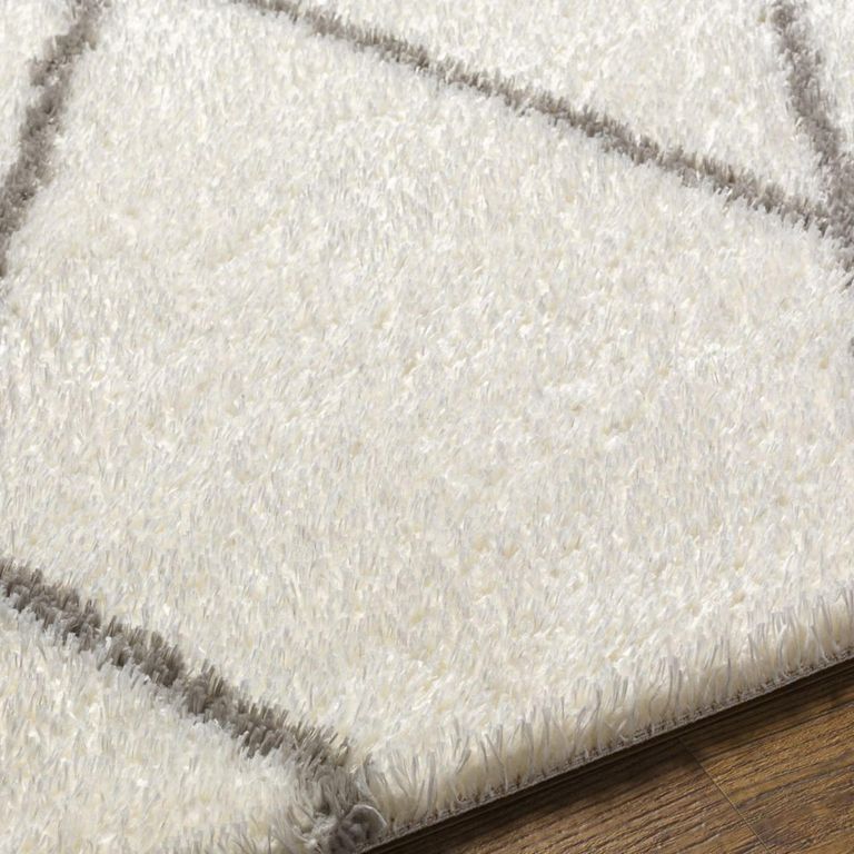 Cloudy Rug - Modern Plush Pile - Ivory - 160cm x 213cm