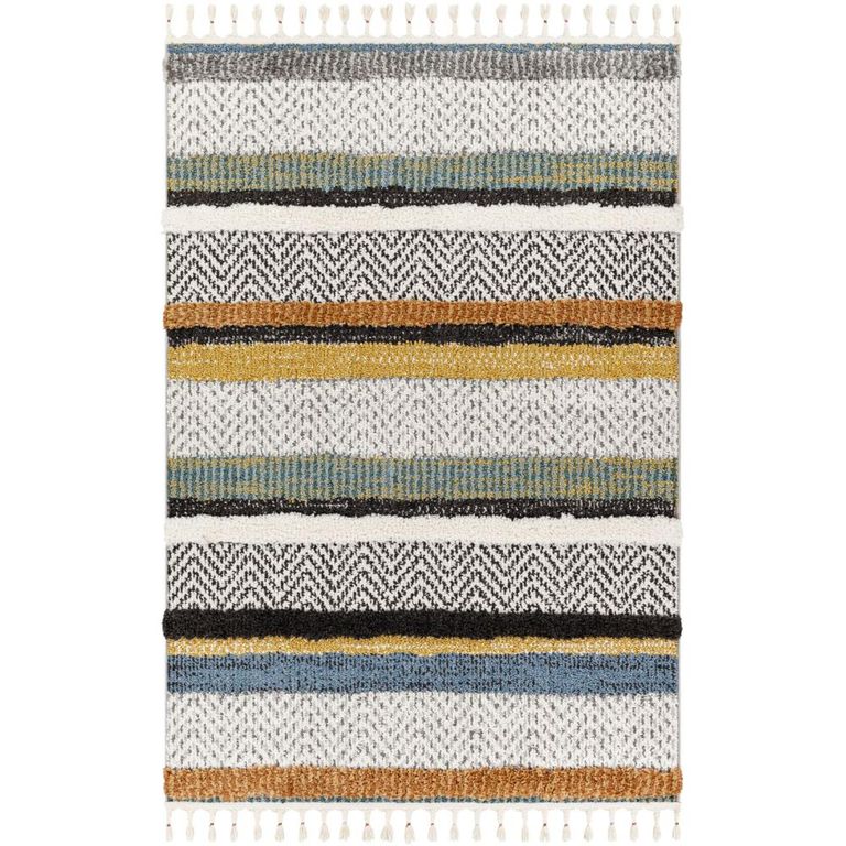Lofty Rug - Shaggy Modern Boho Plush Pile - Cream - Sizes Available