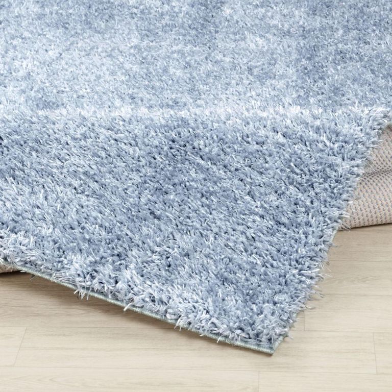 Moda Rug - High Pile Shaggy - Blue - Sizes Available