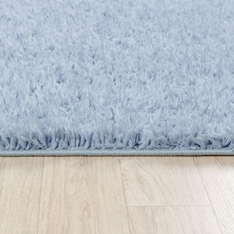 Moda Rug - High Pile Shaggy - Blue - Sizes Available