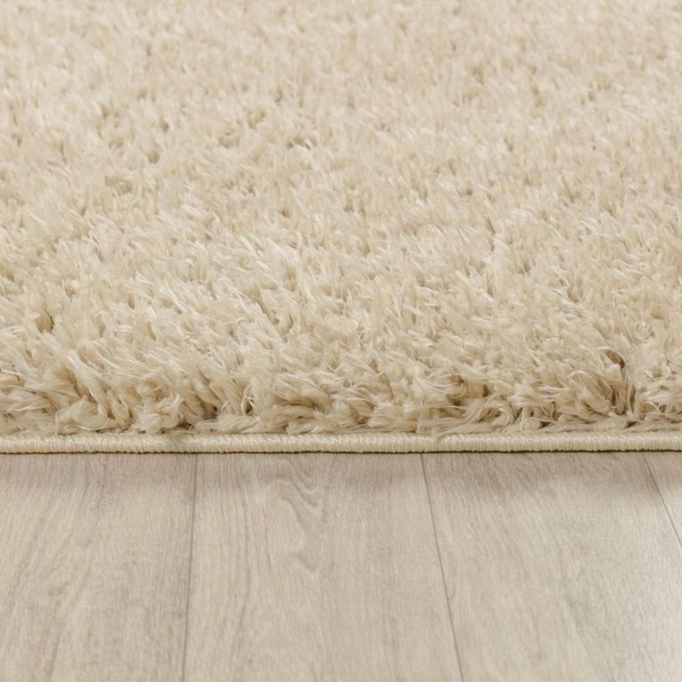 Moda Rug - High Pile Shaggy - Beige - Sizes Available