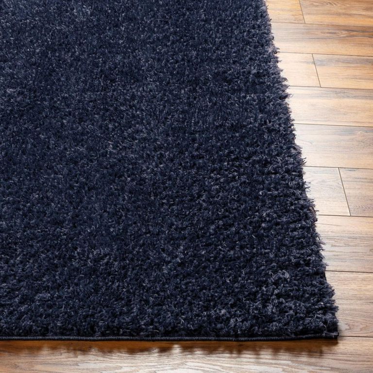Moda Rug - High Pile Shaggy - Dark Blue - Sizes Available