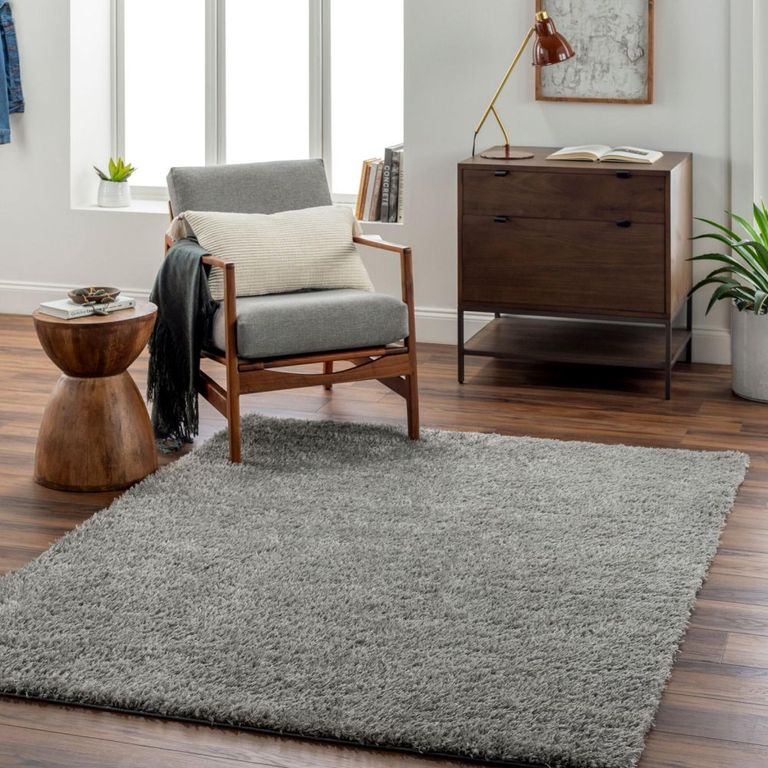 Moda Rug - High Pile Shaggy - Dark Grey - Sizes Available