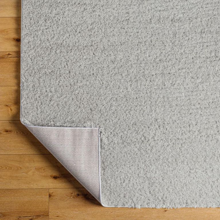 Moda Rug - High Pile Shaggy - Light Grey - Sizes Available