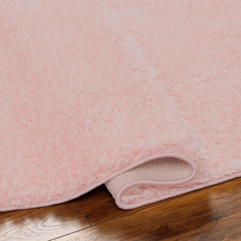 Moda Rug - High Pile Shaggy - Pink - Sizes Available