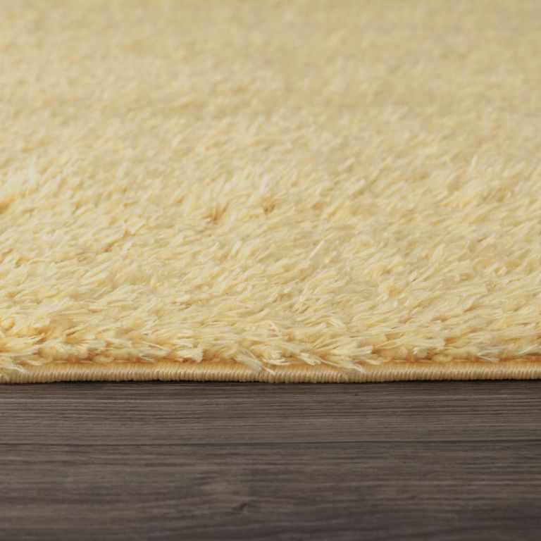 Moda Rug - High Pile Shaggy - Yellow - Sizes Available