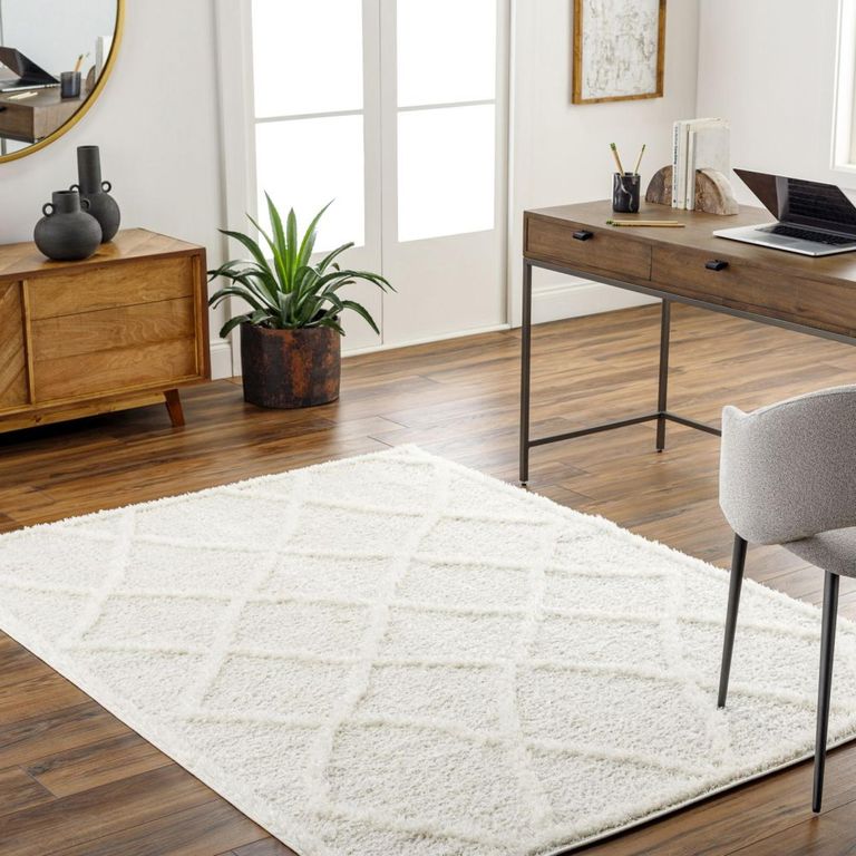 Rodos Rug - Boho Shaggy - RDO2301 - Beige - Sizes Available