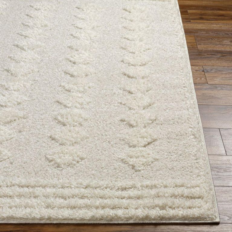 Rodos Rug - Boho Shaggy - RDO2319 - Beige - Sizes Available