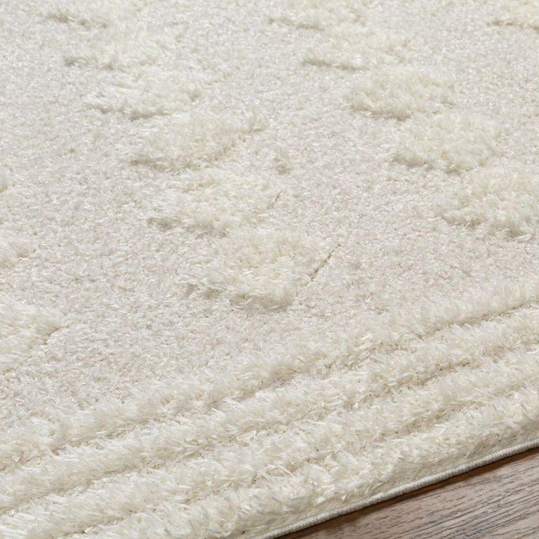 Rodos Rug - Boho Shaggy - RDO2319 - Beige - Sizes Available