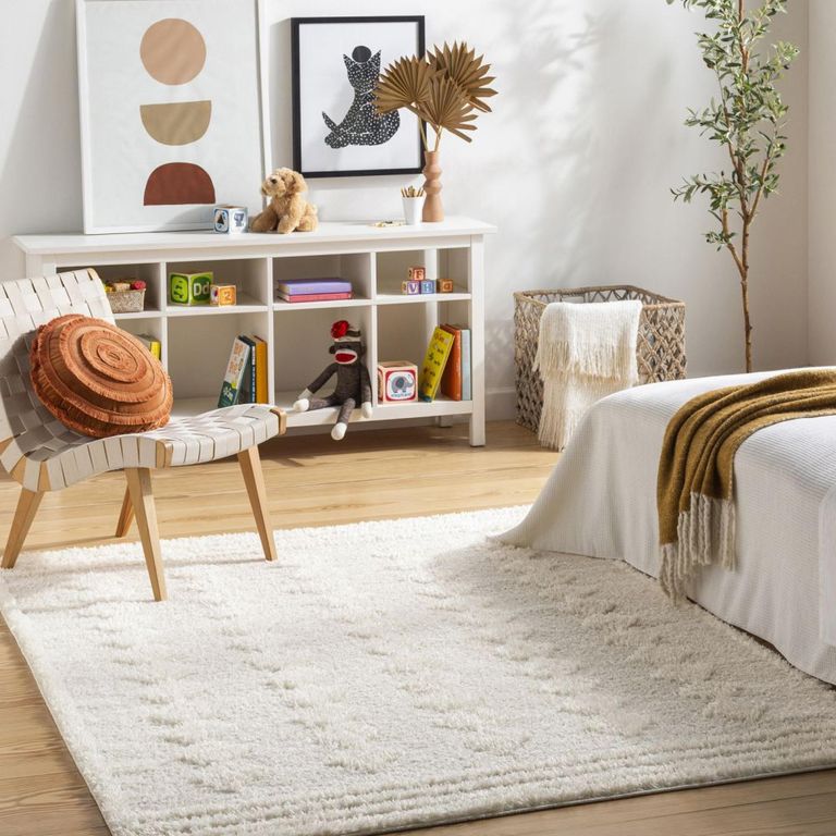 Rodos Rug - Boho Shaggy - RDO2319 - Beige - Sizes Available