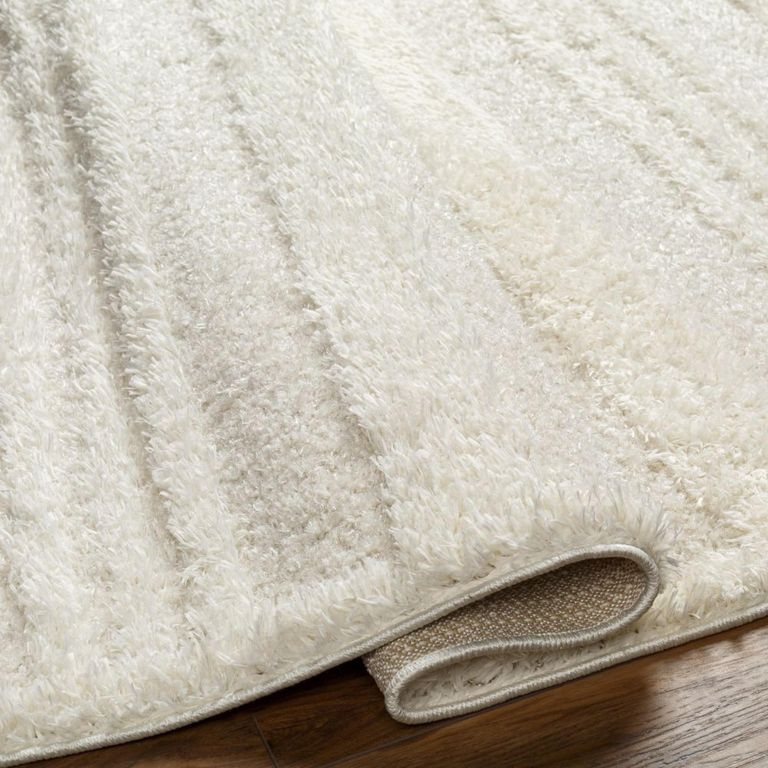 Rodos Rug - Modern Shaggy - RDO2318 - Beige - Sizes Available