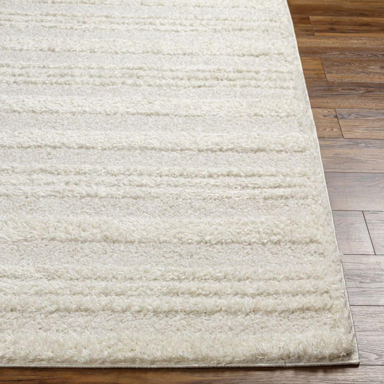 Rodos Rug - Modern Shaggy - RDO2318 - Beige - Sizes Available