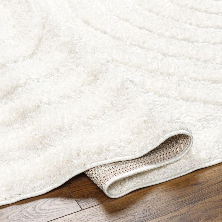Rodos Rug - Modern Shaggy - RDO2328 - Beige - Sizes Available