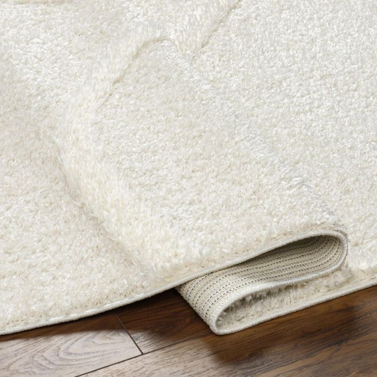 Rodos Rug - Modern Shaggy - RDO2341 - Beige - Sizes Available
