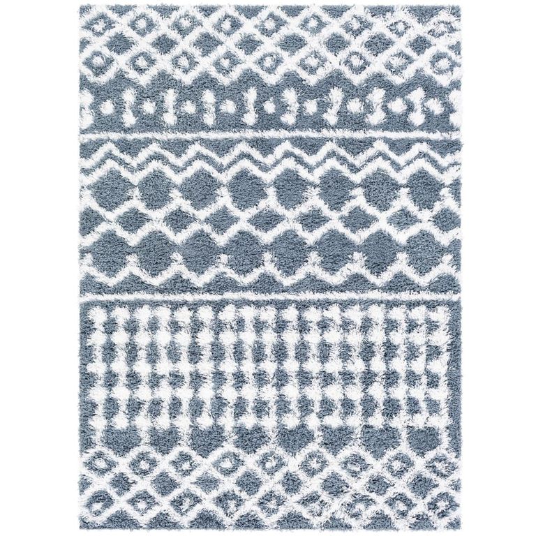 Urban Rug - Boho Shaggy - Denim Blue - Sizes Available