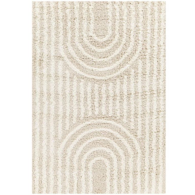Urban Rug - Shaggy Modern Plush Pile - USG2315 - Beige - Sizes Available