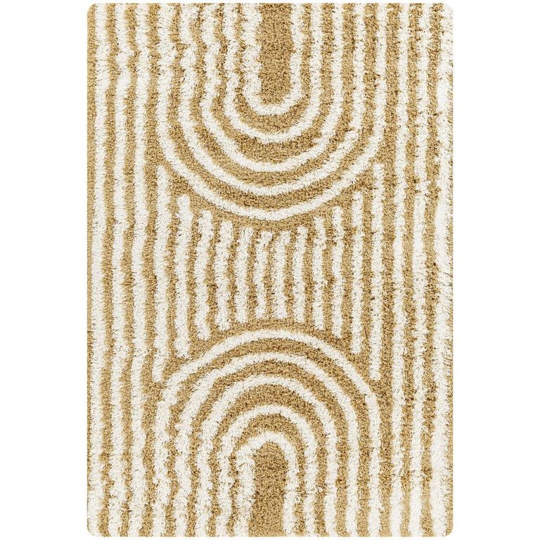 Urban Rug - Shaggy Modern Plush Pile - USG2316 - Brown - Sizes Available