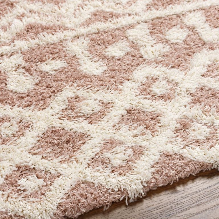 Urban Rug - Boho Shaggy - Dusty Pink - Sizes Available
